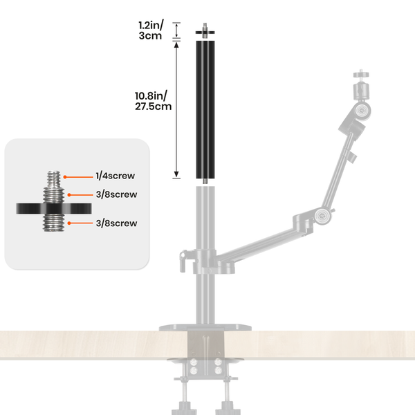 Titanrig Extension Rod Set Z
