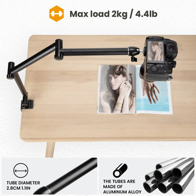 TKB-01 Camera Overhead Desk Mount Stand TARION