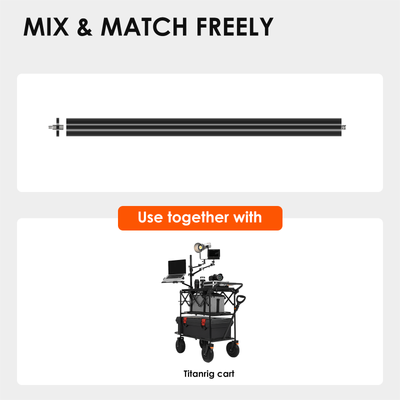 Titanrig Cart Accessory: Mounting Rod 110 CM