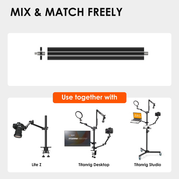 Titanrig Extension Rod Set Z