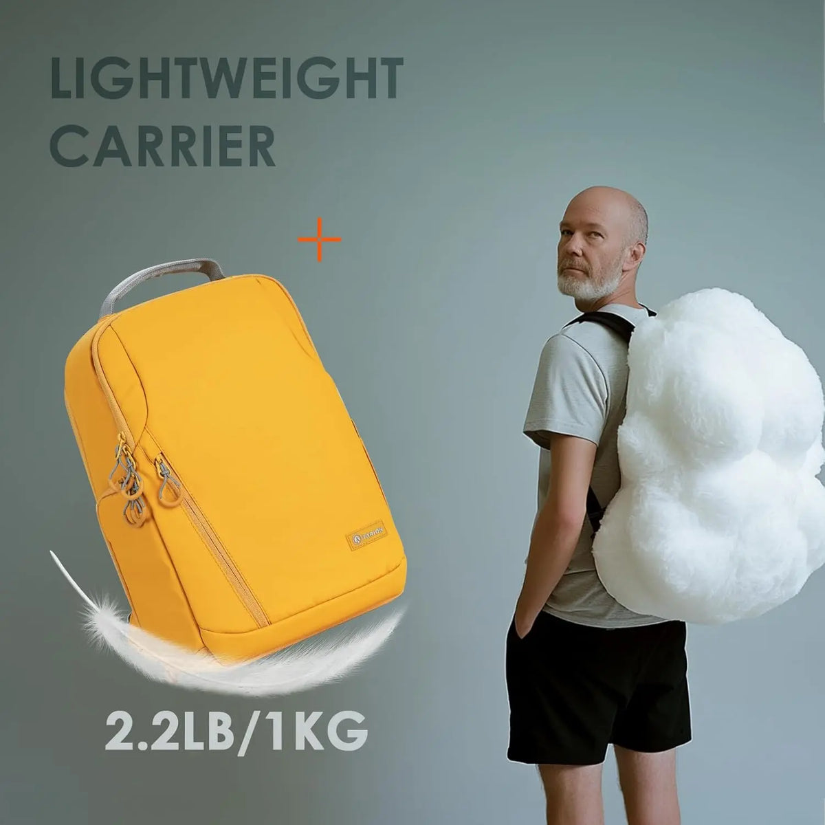 TR-L Slim Camera Backpack Yellow TARION