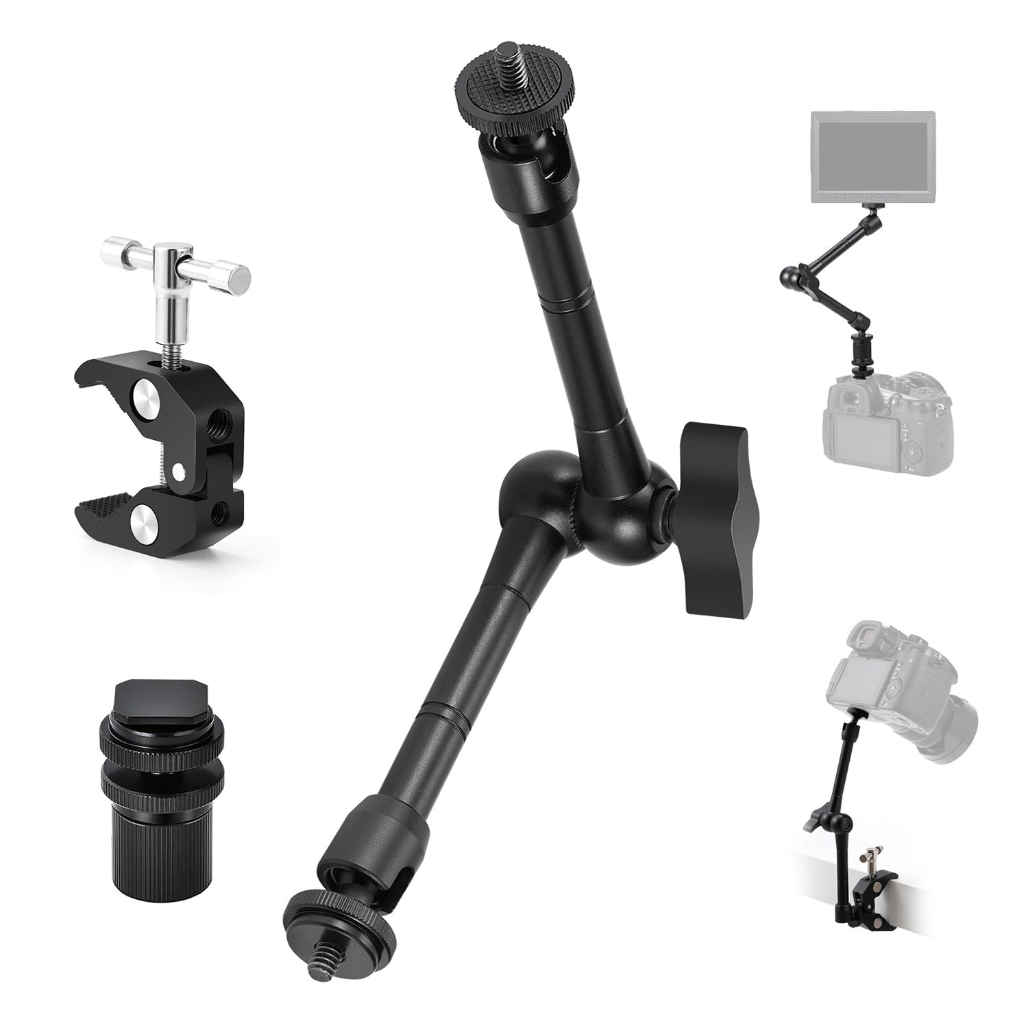 11 Inch Magic Arm with Super Clamp