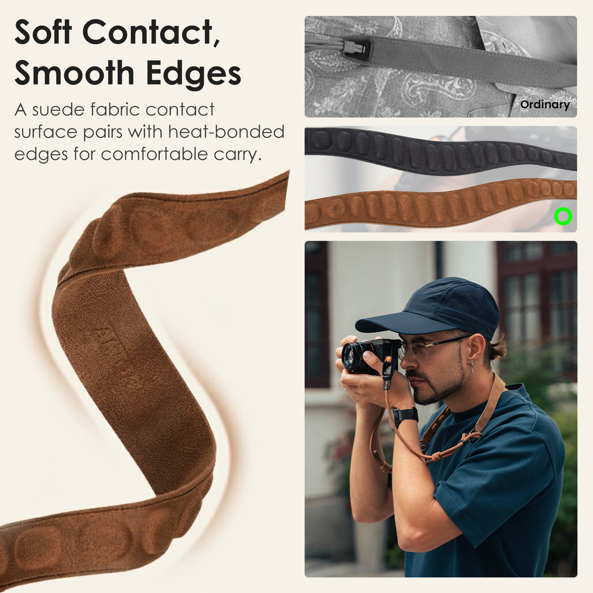 NODE S-AS E ERGONOMIC AIR-CUSHION CAMERA STRAP