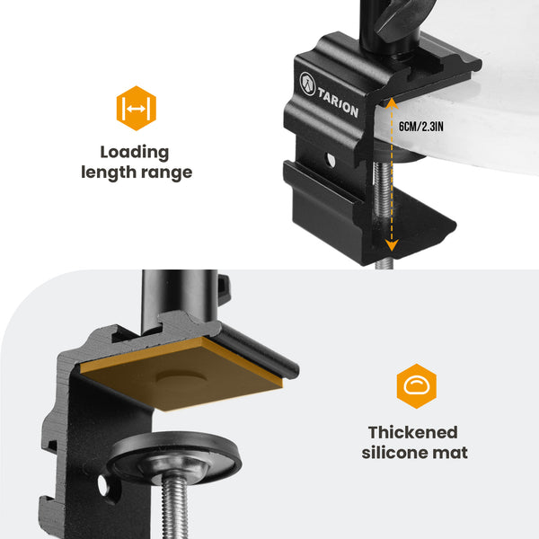 Soporte superior para montaje en escritorio para cámara TKB-01 