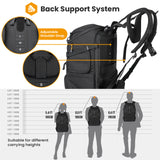 HX-XL 2 in 1 Camera Backpack Large Capacity
