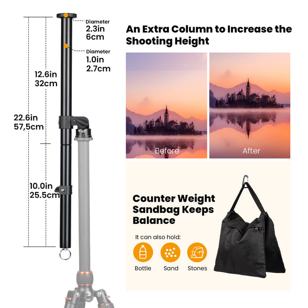 TARION VB-03+ Overhead Tripod Extension Arm