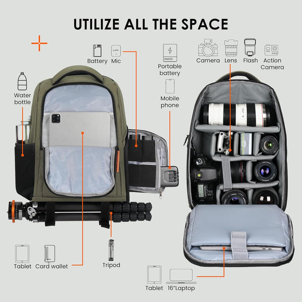 TB-04 Camera Backpack Smart