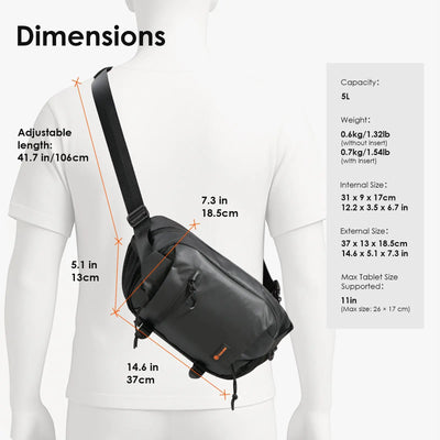 X-Prober Camera Sling Bag TARION