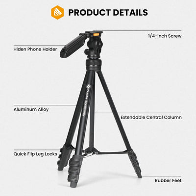 Travel Tripod Squorpion TARION