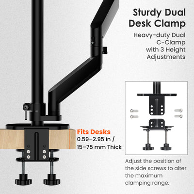 Titanrig Lite W Pneumatic Overhead Camera Desk Mount