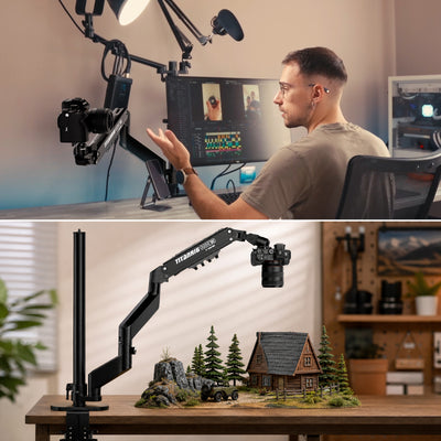 Titanrig Lite W Pneumatic Overhead Camera Desk Mount