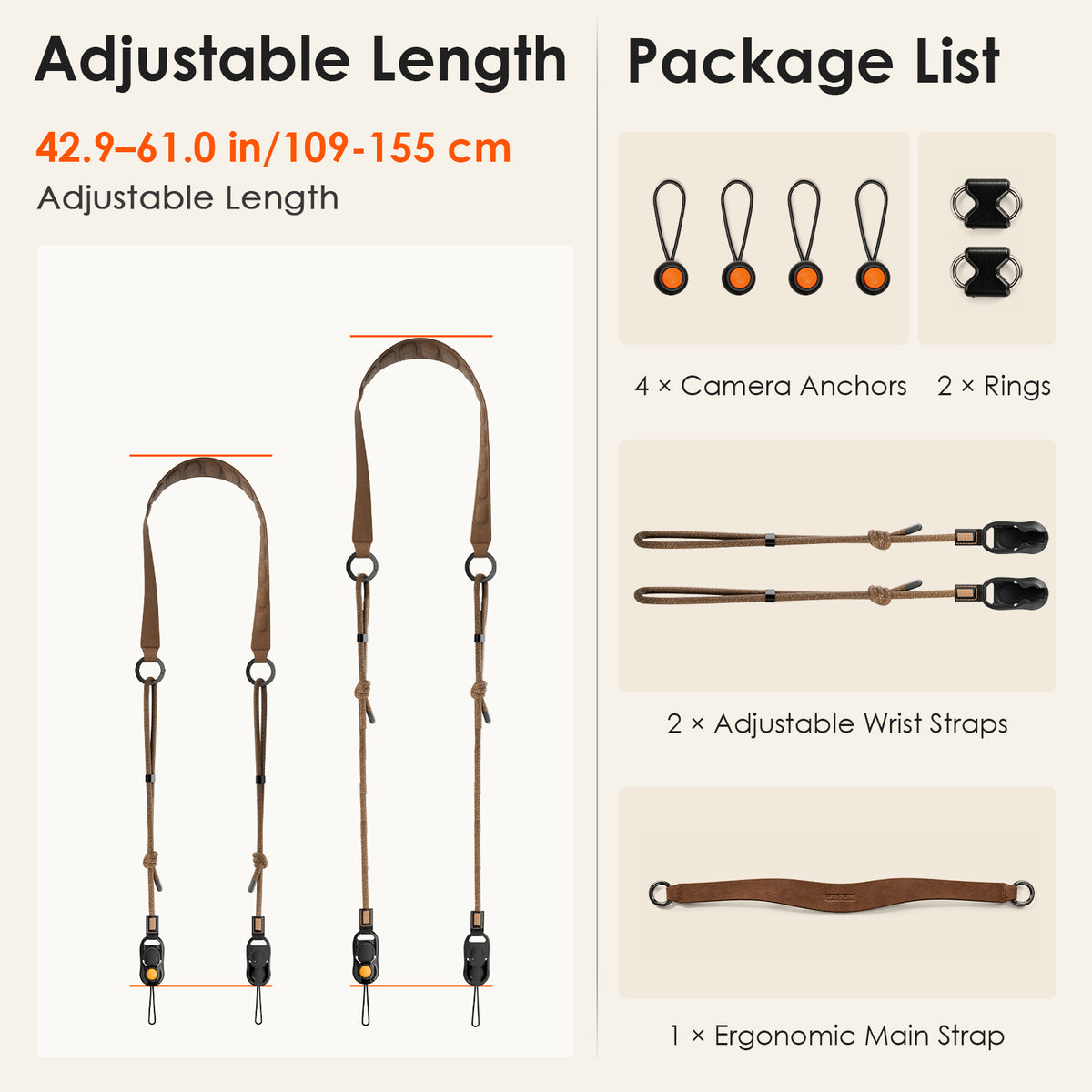 NODE S-AS E ERGONOMIC AIR-CUSHION CAMERA STRAP
