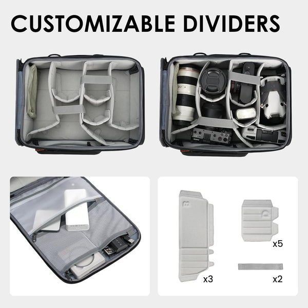 TARION Padded Camera Insert Bag - ShellCore Series