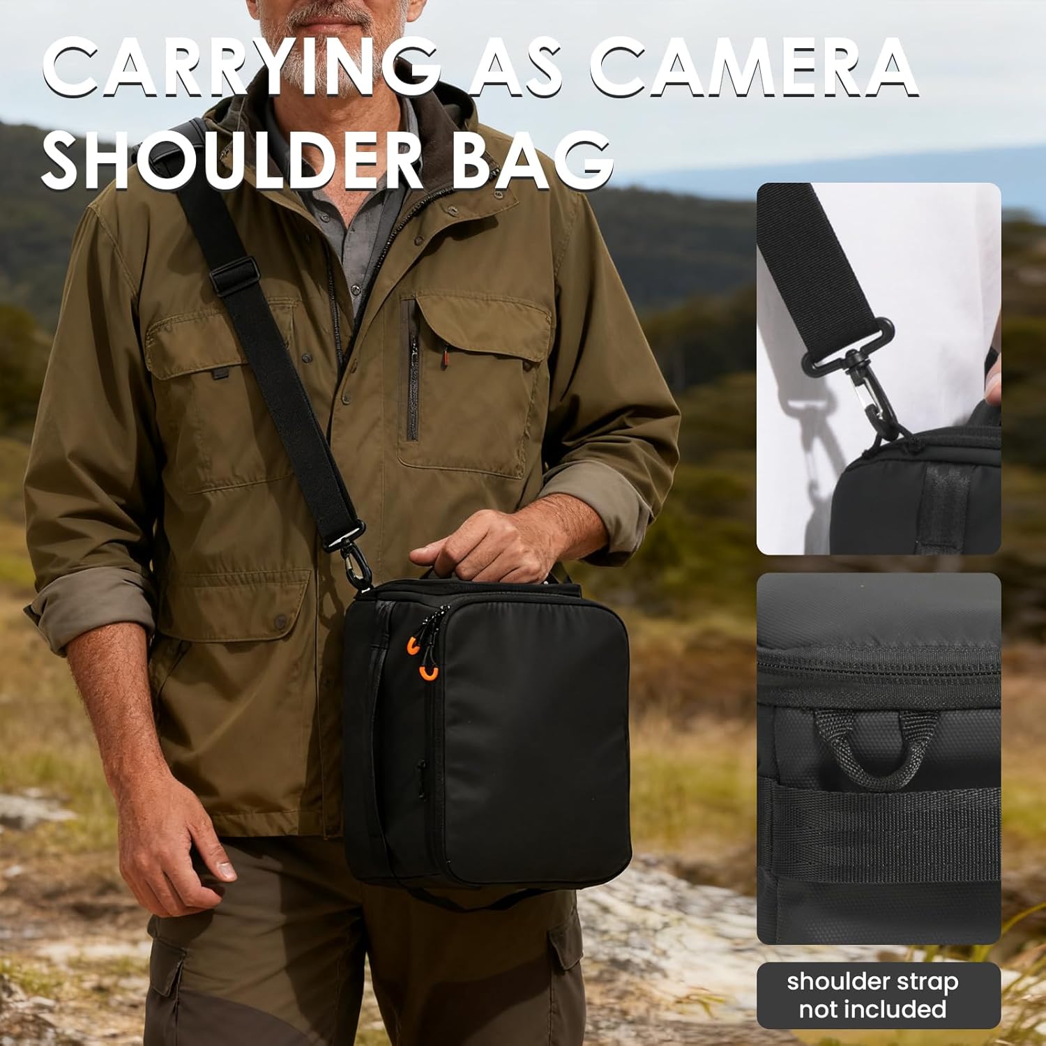 TARION Padded Camera Insert Bag - ShellCore Series