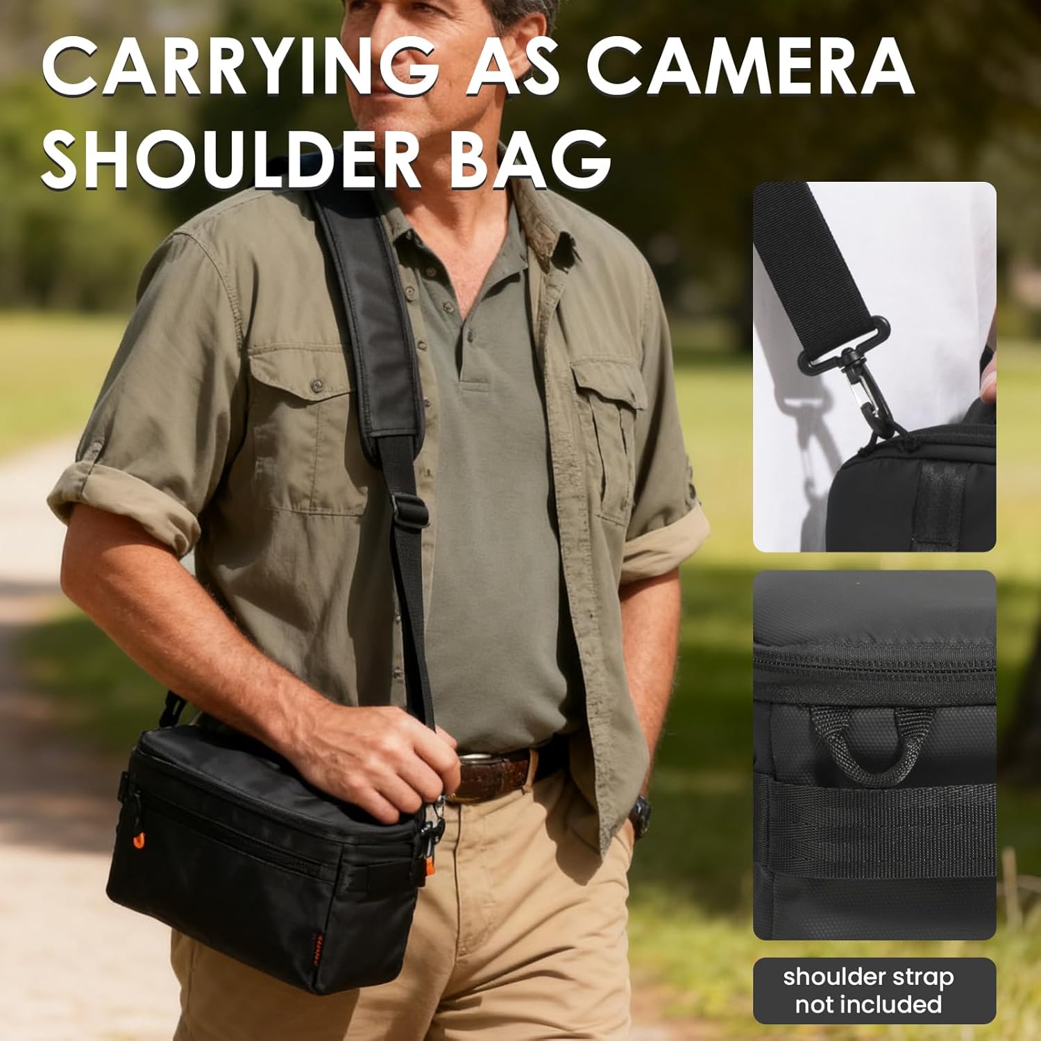 TARION Padded Camera Insert Bag - ShellCore Series