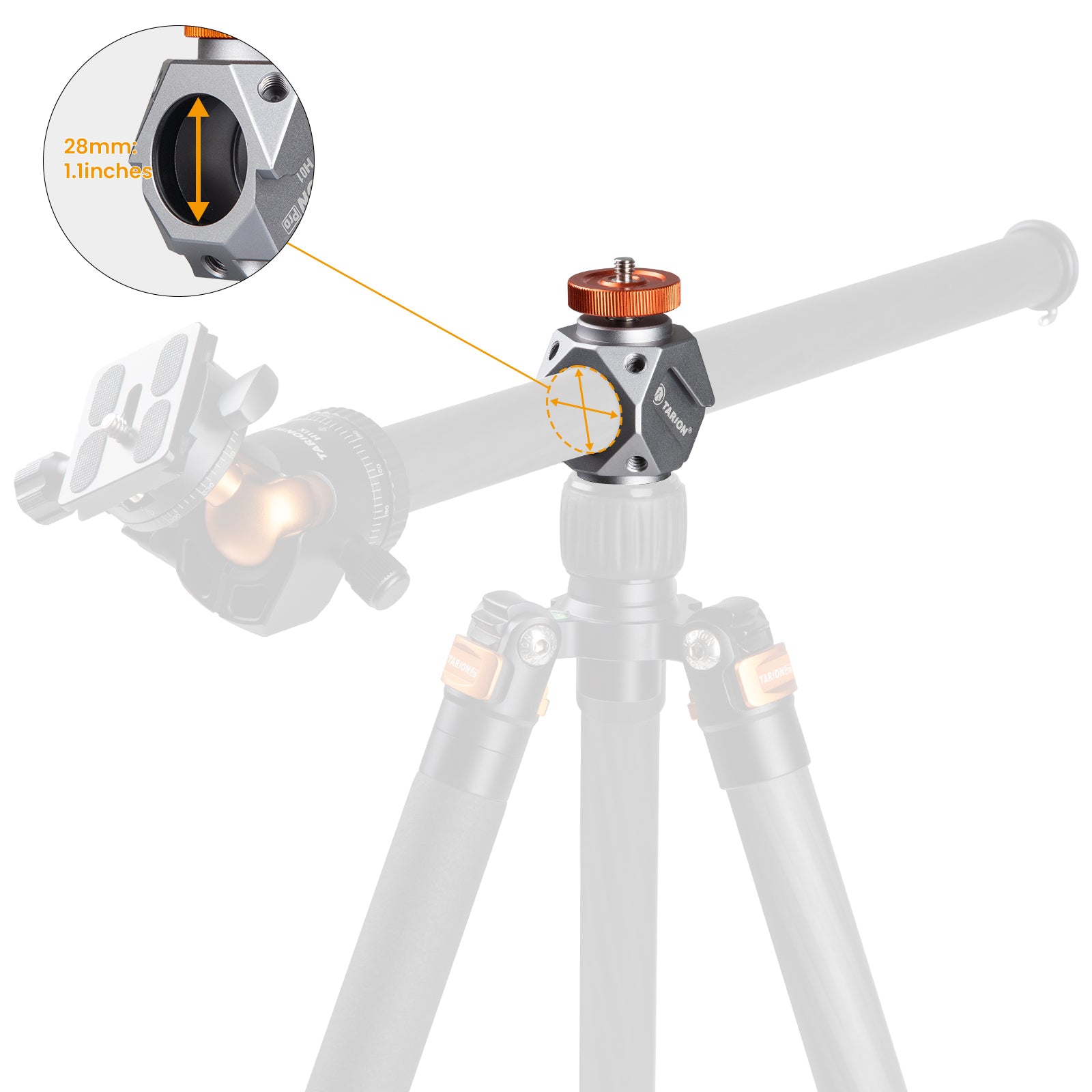 Adaptateur pour trépied Infinity Cube MC-H01 