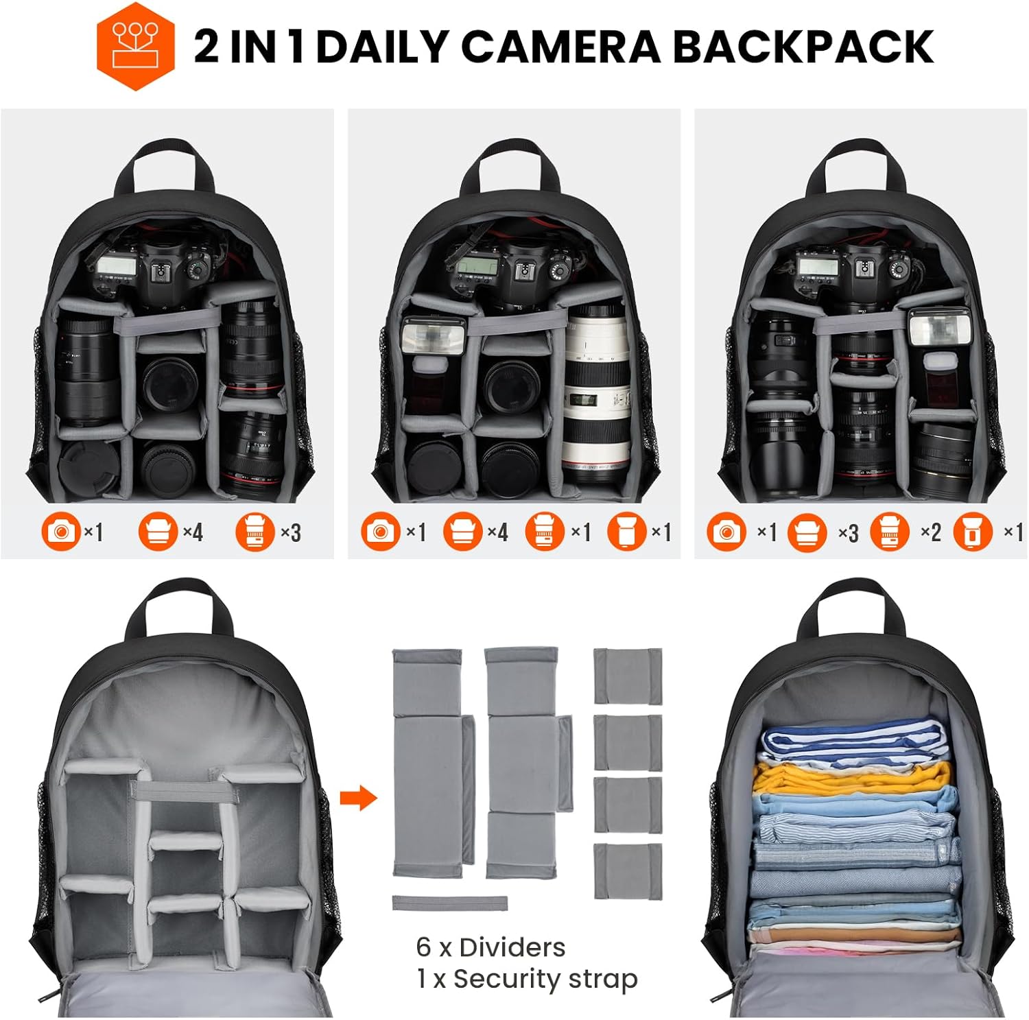 TB-S Camera Backpack