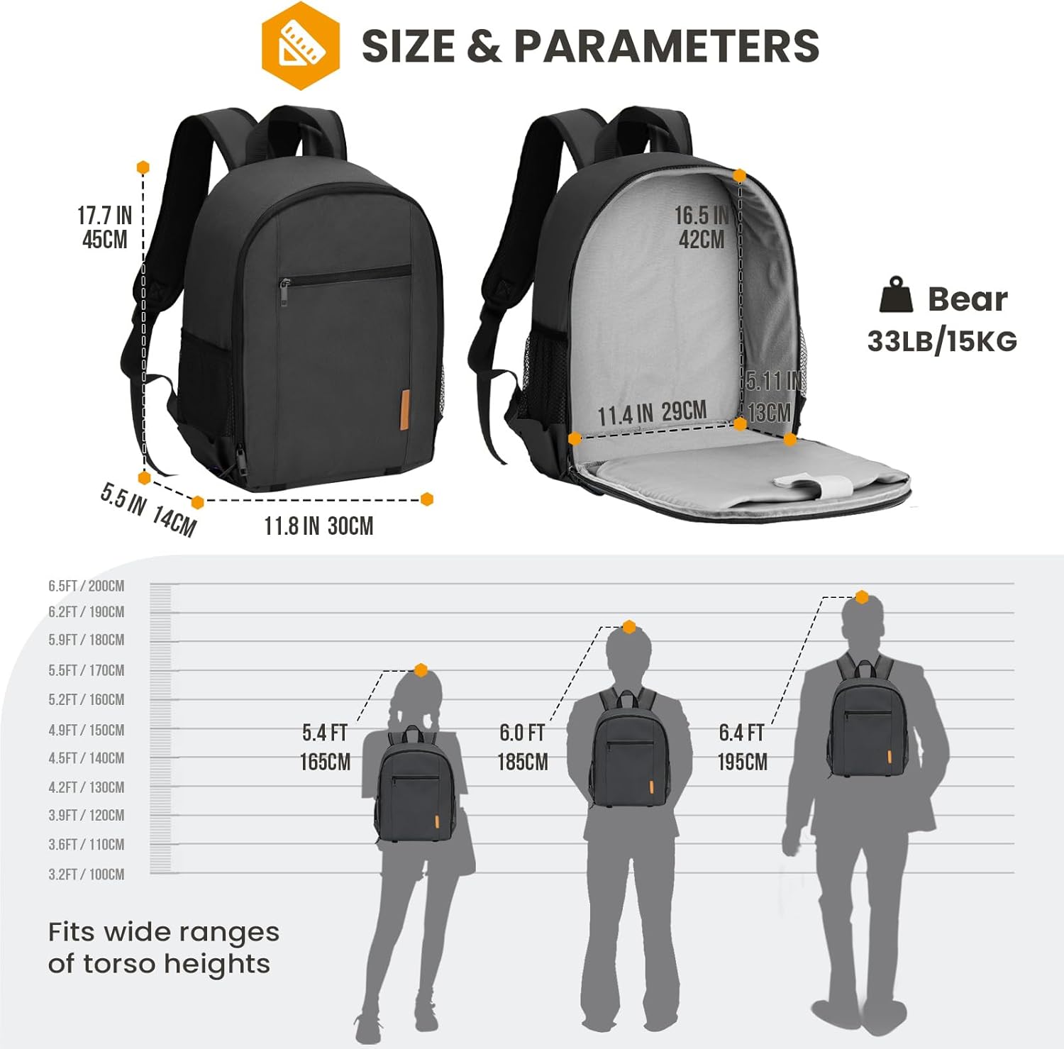 TB-M Camera Backpack Bag