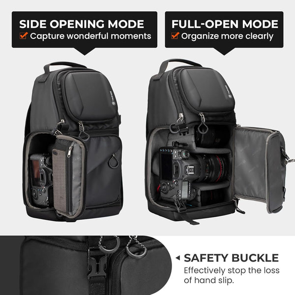 TR-S Camera Backpack Sling Bag