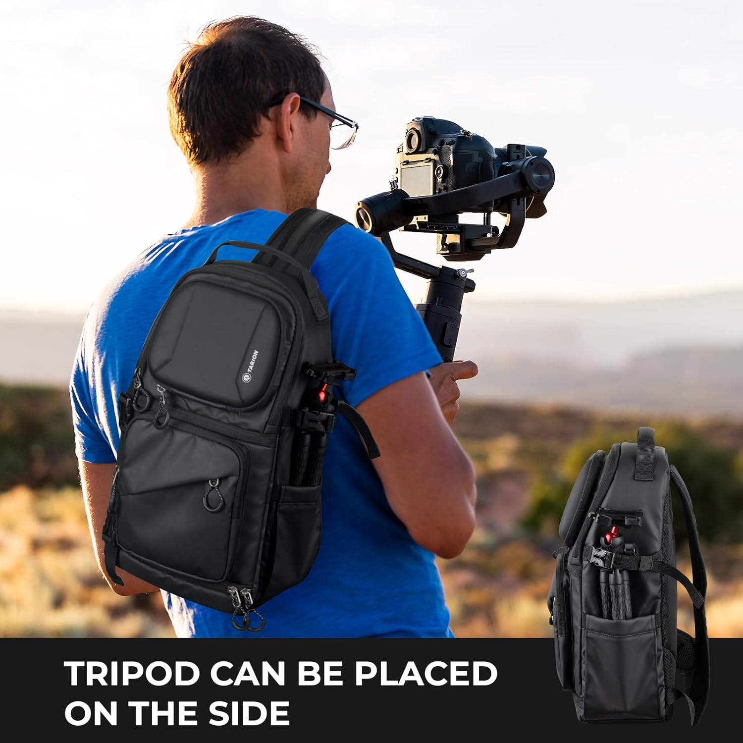 TR-S Camera Backpack Sling Bag