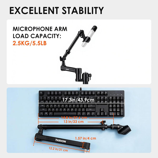 Titanrig Modular Desktop Boom Arm M
