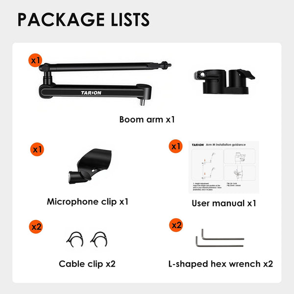 Titanrig Modular Desktop Boom Arm M