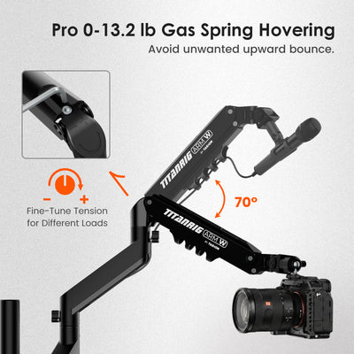 Titanrig Arm W Modular Overhead Camera Mount(Pre-order)