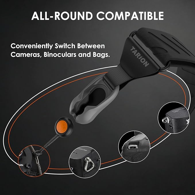 Quick-Release Magnetic Camera Strap