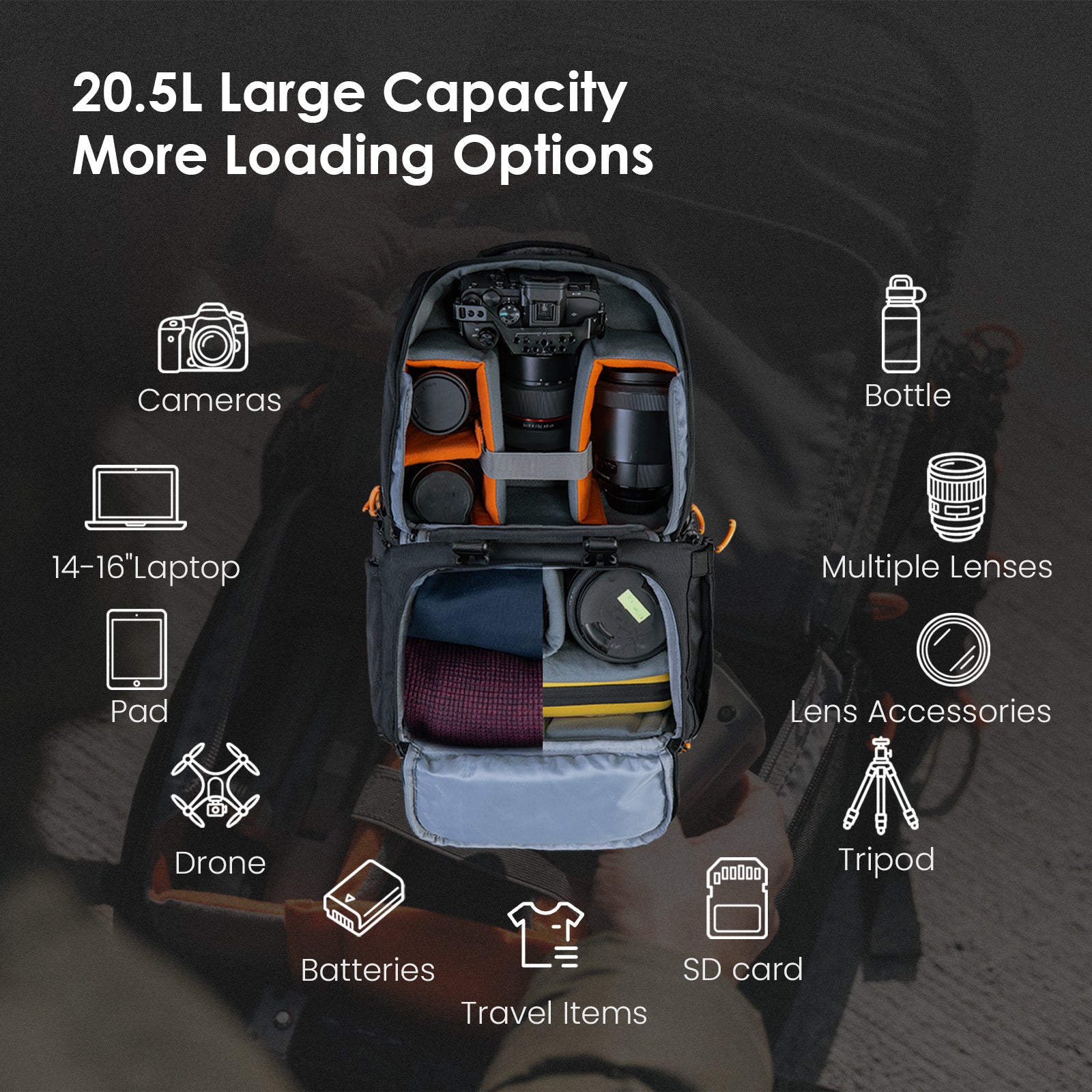 ARK PBL V2 Camera Backpack