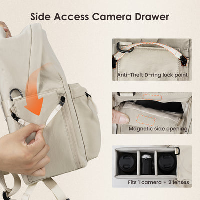 NOCE LT Urban Photography Daypack