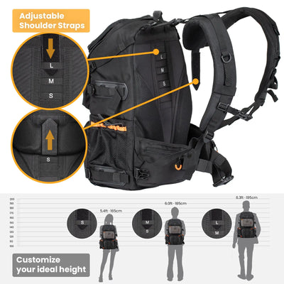 PB-01 Professional Camera Backpack TARION