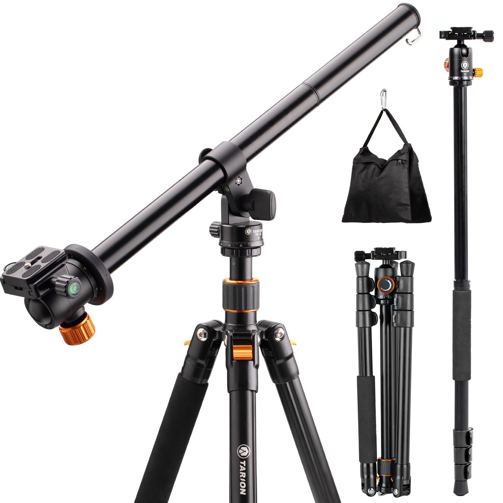 TARION VB-02 Tripod Center Column+Q550 Tripod