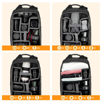 TR-L Camera Backpack Slim TARION