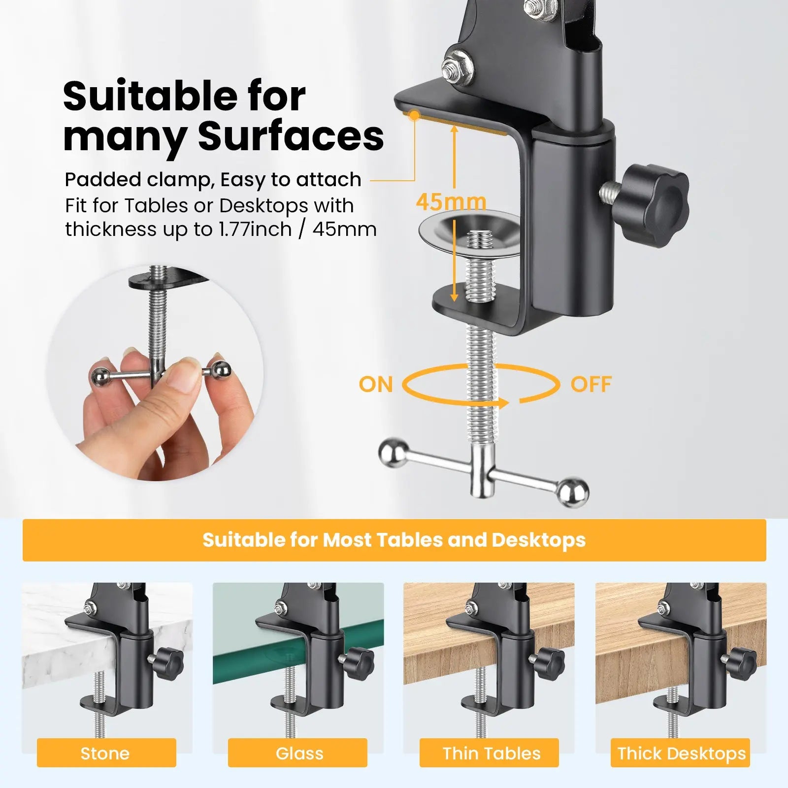 Overhead Tripod Mount Articulating Arm TARION