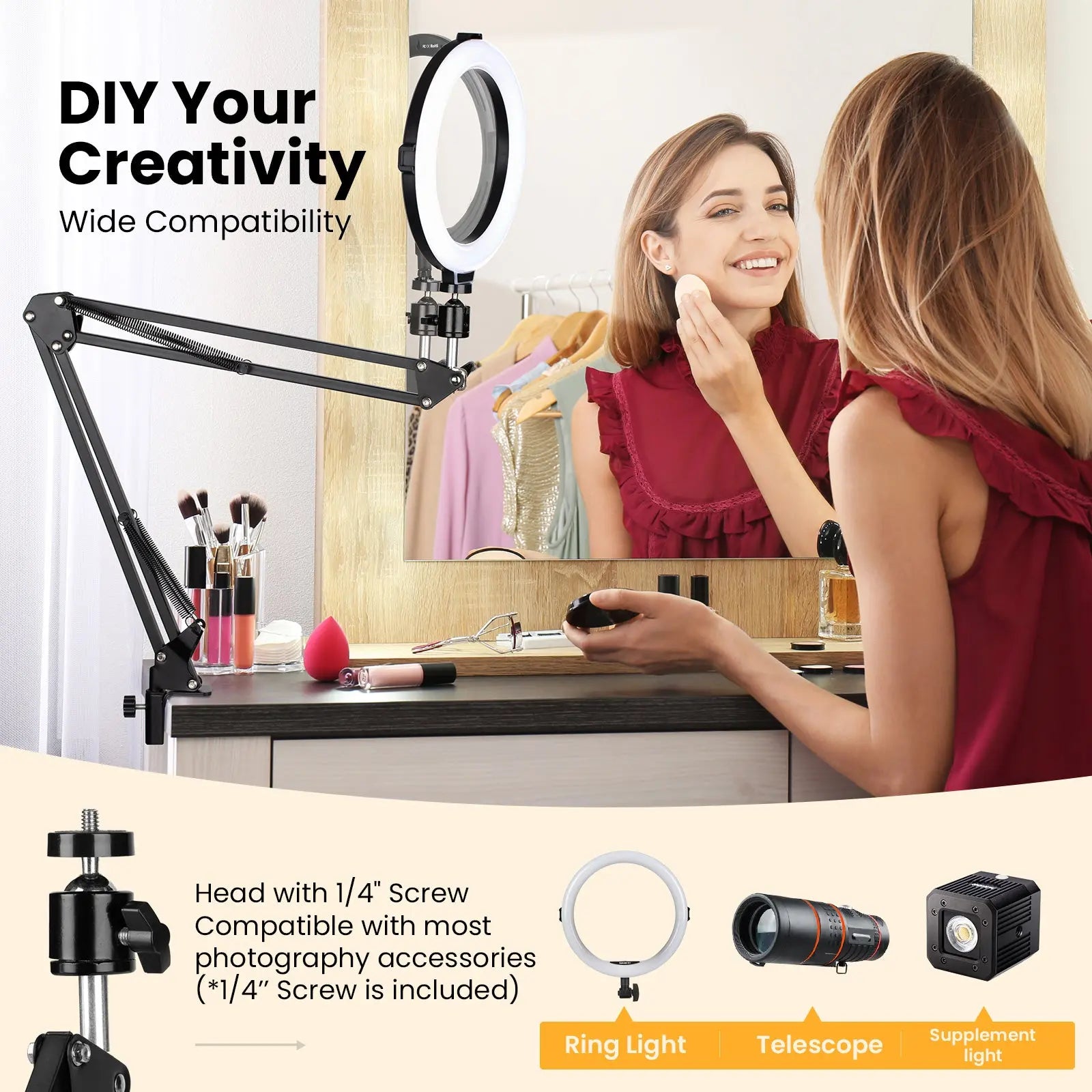 Overhead Tripod Mount Articulating Arm TARION