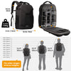 TR-H Camera Backpack Hard Shell Series