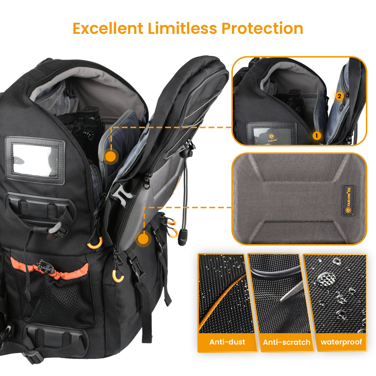 Mochila para cámara profesional Tarion Pro PB-01 