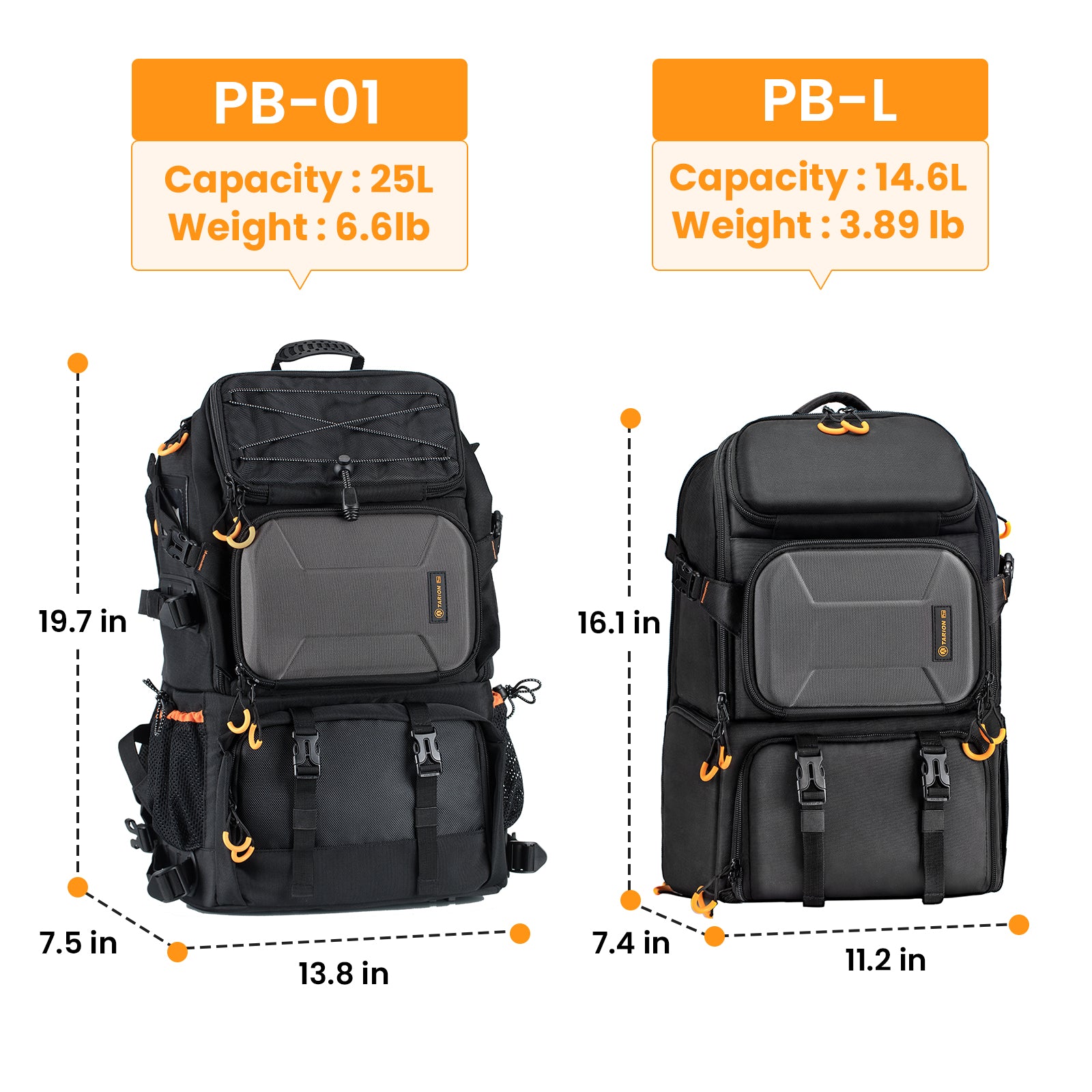 Mochila para cámara profesional Tarion Pro PB-01 