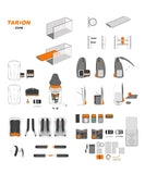 Tarion Zone - Mochila y organizador modular y personalizable 